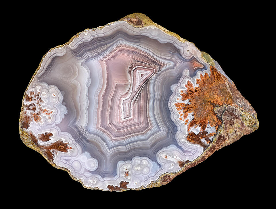 Laguna Agates From Mexico